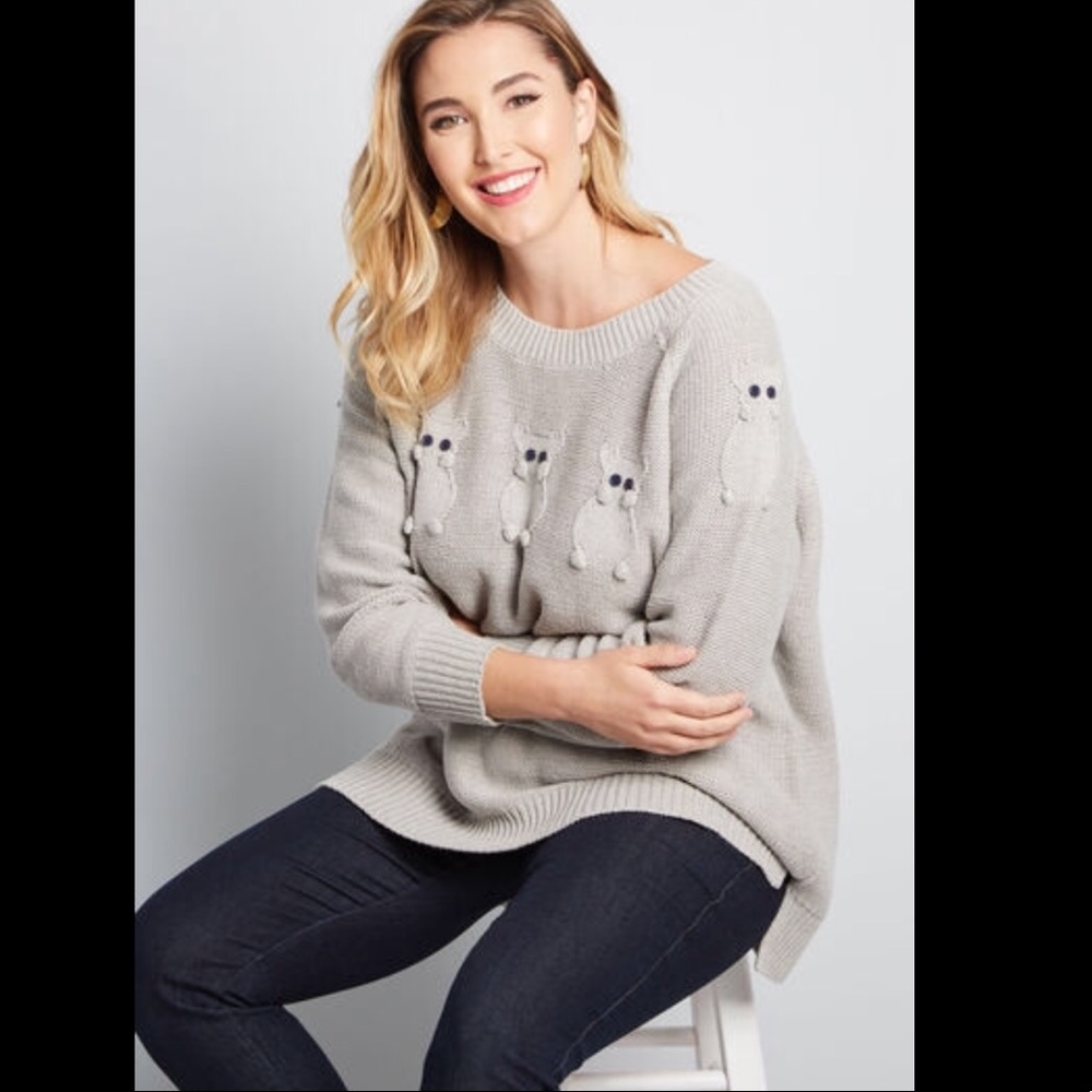 6 ModCloth Critter Credibility Sweater